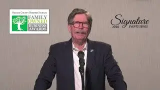 2020 OCBJ Family-Owned Business Awards - Rick Keller Promo