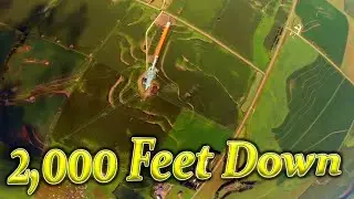 2000 Feet Down - FPV Drone Dives Down a TV Tower | Freestyle Drone Tower Dive