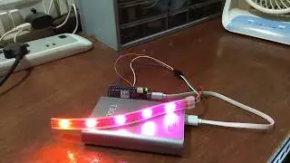 Interfacing Arduino MKR1000 with Neopixels