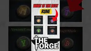 BEGINNER RUNE GUIDE IN THE FORGE!!!