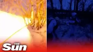Ukrainian assault troops exchange fire with Russian soldiers on Bakhmut battlefield