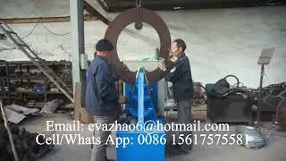 Sectional Screw Spiral Flight Making Machine