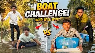MAKE A BOAT CHALLENGE⛵️ || Horror Chapter 