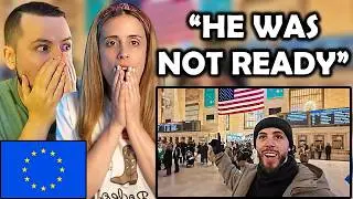 After Years of Reacting to America, a British Guy Finally Visits the USA