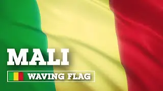 Развевающийся флаг Мали / Waving Flag of Mali