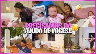 ESTAMOS QUASE LÁ…‼️VLOG com nossas 3 FILHAS|TEMOS QUE APROVEITAR ESSE ESPAÇO NA NOSSA CHÁCARA‼️✨