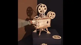 Vitascope 3D Puzzle Vintage Film Projector LK601