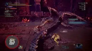 Monster Hunter World: Iceborne fatalis with xenozex