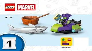 🦸 LEGO instructions 🦸 Super Heroes 🦸 11208 🦸 Team Spidey Pirate Ship 🦸 Book 1 🦸