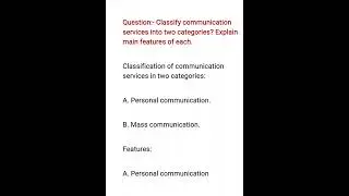 Types of Communication. #10thcbse #10thgeography #shortvideo #shorts #important #notes #study #imp