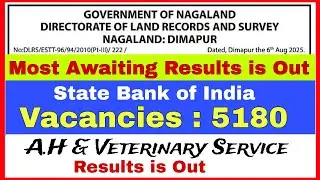 Land Record and Survey Results is Out Finally.