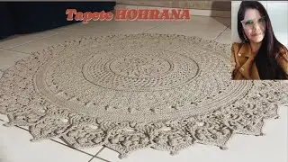 Tapete de crochê russo HORHANA #3