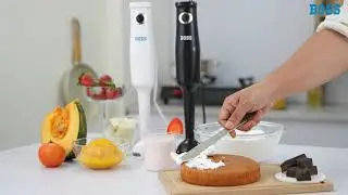 Effortless blending, perfected with BOSS Classic+ Hand Blender