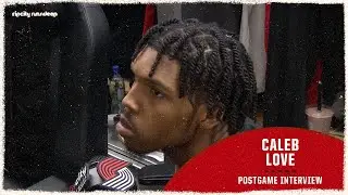 Caleb Love On His Teammates & His Growth | Trail Blazers vs Grizzlies | February 7th, 2026