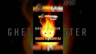 YA A LA VENTA PARA BOOMLAND MUSIC. NANDO CP & ERMIDJ - GHETO BLASTER!!! REF #001