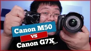 Canon M50 vs Canon G7X Mark II