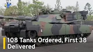 U.S. M1A2T Abrams Tanks Arrive in Taiwan | TaiwanPlus News