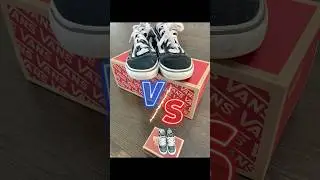 Big Vans 🆚 finger Vans￼! #Funny #pleasesubscribe #Vans #Shoes #Viralvideo ￼￼￼￼