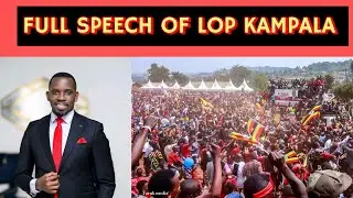 HON LOP SENYONJI SPEECH KAMPALA #uganda