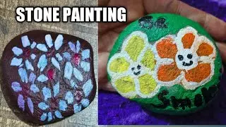 DIY STONE PAINTING IDEA#trending #diy #viralvideo 