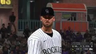 2021 MLB Season Milwaukee Brewers Vs Colorado Rockies MLB The Show 21 Simulation