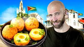 Guyana's Ultimate Georgetown Food Tour!! Pepperpot, KFC, and Eggball!!