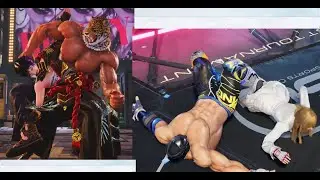 [熊八玩game] Tekken 8 online battle King, Armor King, Lili play matches (20251217)
