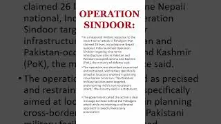 Operation Sindoor Indian Army Strikes Pakistan Terror Camps #operationsindoor #pahalgamterrorattack