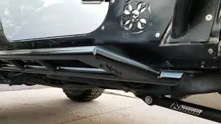 Evo Rock Sliders and armor Jeep JKUX