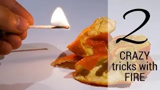 2 CRAZY tricks with FIRE!