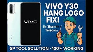 Vivo Y30 Hang on Logo Problem Solution | 100% Working Fix by Shamim Telecom
