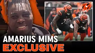 Amarius Mims Endorses Veteran, Wants Bengals to Re-Sign Key Piece of O-Line | 1-on-1 Interview