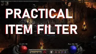 D2R - Practical Item Filter - Light beams!