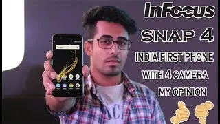 Infocus Snap 4: First Look | Hands on | My opinion | Price | Review in Hindi