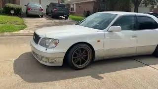 Toyota Celsior on 17s | Air Ride VIP Style #Celsior #VIPStyle #AirSuspension #smallwheelgang #ls400