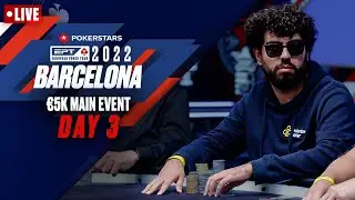 EPT BARCELONA: ГЛАВНОЕ СОБЫТИЕ С ПРИЗОМ &euro;5,000 &mdash; ДЕНЬ 3, ЧАСТЬ 3 &spades;️ PokerStars