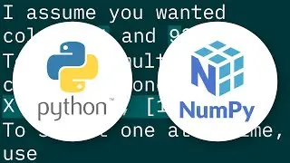 Extracting specific columns in numpy array