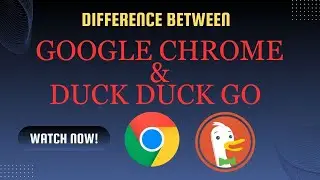 Google Chrome vs Duck Duck Go || गूगल क्रोम और डक डक गो के बीच अंतर #googlechrome #duckduckgo