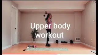 Upper body strength workout 💪🏾-Monday Motivation #upperbodystrength #busymomworkouts #quickworkouts