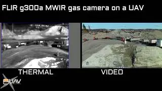 G300A Gas Camera on Infinite Jib UAV
