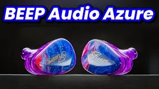 BEEP Audio Azure headphones - two dynamic and one balanced armature driver!