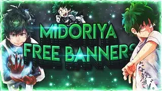 「Banners」FREE TEMPLATES | IZUKU MIDORIYA | PSD | KEYN