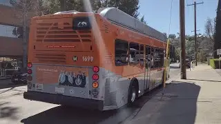 Full Ride LA Metro Line 236 Sylmar / San Fernando to Encino 