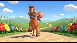 How Many Miles to Babylon 🏇🏰 | Classic Nursery Rhyme for Kids | Baby Songs