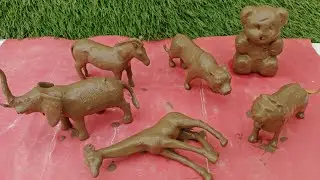 King Of Jungle  Lion : When the World's Strongest Lion  Meets Giant Farm Beasts!🦁