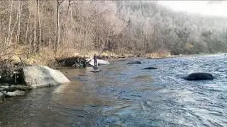 На горной речке  28 feb 2017 mount river