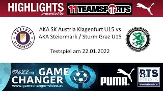 #AkademieSKAustriaKlagenfurt U15 vs  #AkademieSteiermarkSturm Graz U15