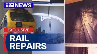 Sydney&rsquo;s rail network on track to fix backlog of maintenance issues | 9 News Australia