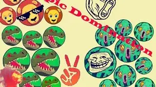 AGARIO | Epic Domination // Fans Gameplay #1(MGR Gameplay)