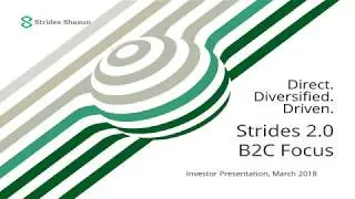 Strides Shasun Ltd   investor presentation for march 2018